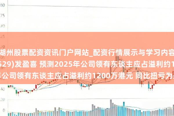 湖州股票配资资讯门户网站_配资行情展示与学习内容解析 优博控股(08529)发盈喜 预测2025年公司领有东谈主应占溢利约1200万港元 同比扭亏为盈